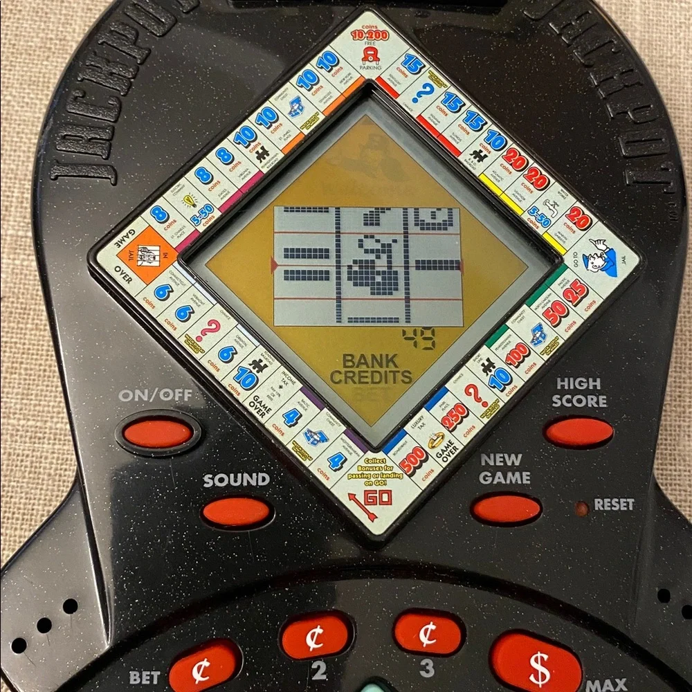 Monopoly Handheld Electronic Game - Black